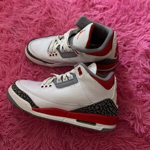 Fire red 3s